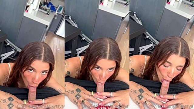 Ari Kytsya LEAKED SEXTAPE Sucking White Cock