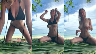 Sexy Tropical Undressing Yourina Naked Onlyfans Leak